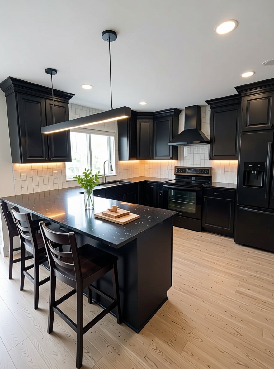 White Oak and Black after
